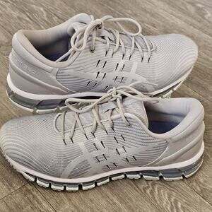 B5 Asics Womens Gel Quantum 360 4 Running Shoes 1022A029 Gray US 10
